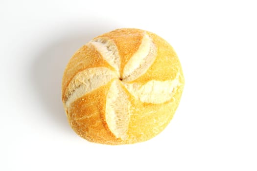 Bread roll with tomatoes
