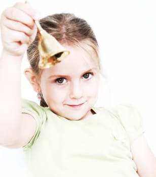 Girl with bell