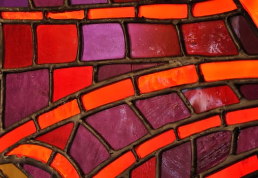 Stained glass window - church