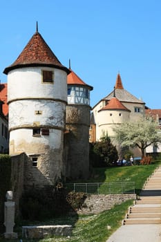 Historic city wall Dettelbach