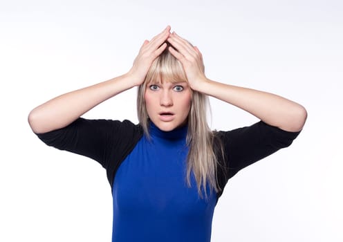blonde woman