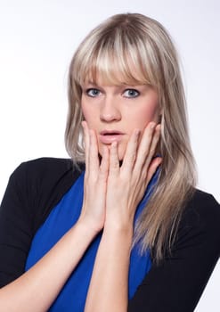 blonde woman