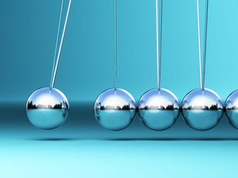 newton cradle background