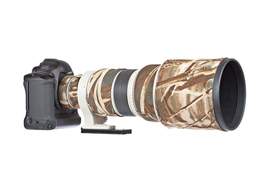 Digital professional camera and telephoto
