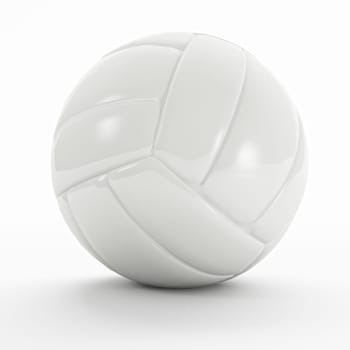 white volley ball