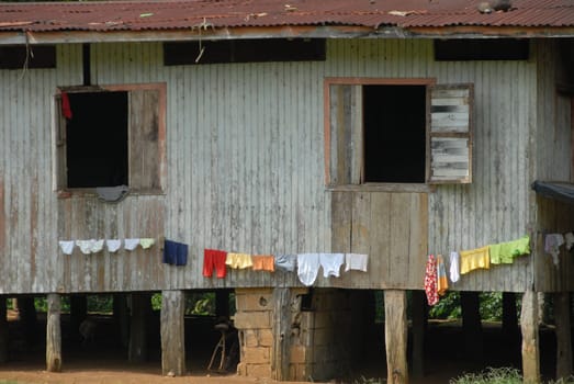 Wooden house