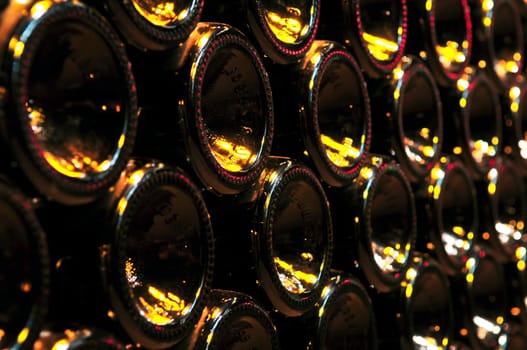 Wine bottles
