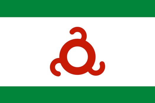 A Republic of Ingushetia flag background