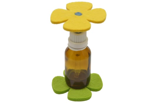 Bach Flowers with Felt Decoration