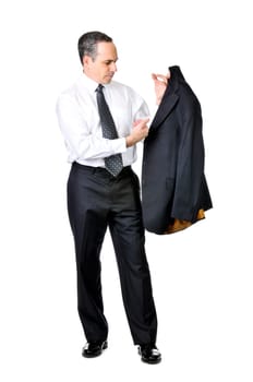 Business man in suit
