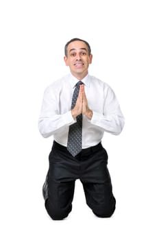 Business man in suit