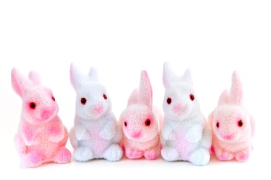 Easter bunny toys