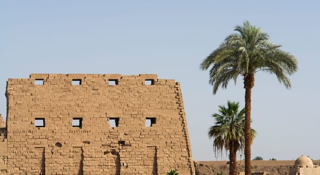 The Karnak Temple in Luxor,Egypt