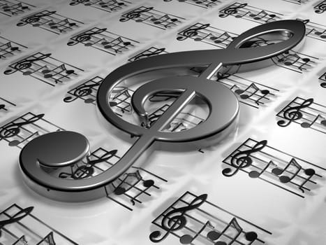Clef - 3D