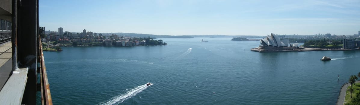 Australia, Sydney Harbor Bridge, Panoramic