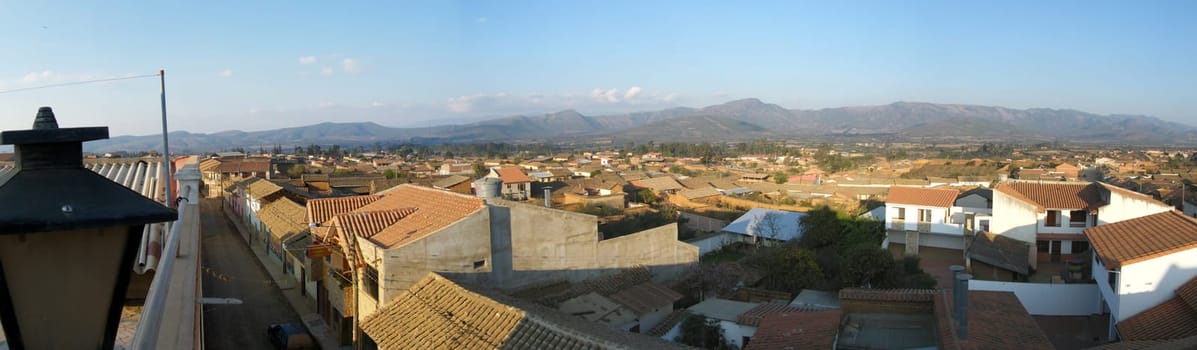 Bolivia, Vallegrande, panoramic