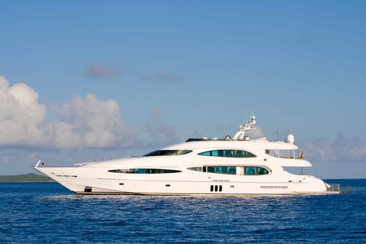 Luxury yacht