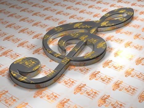 Clef - 3D