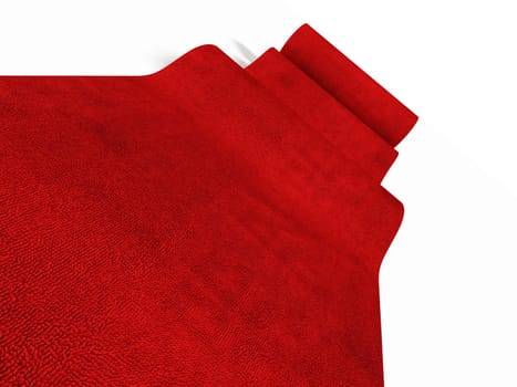 rolling red carpet