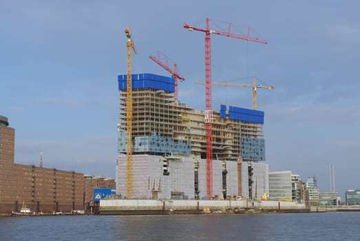 Elbphilharmonie construction site