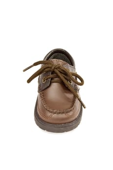 Boys leather shoe.