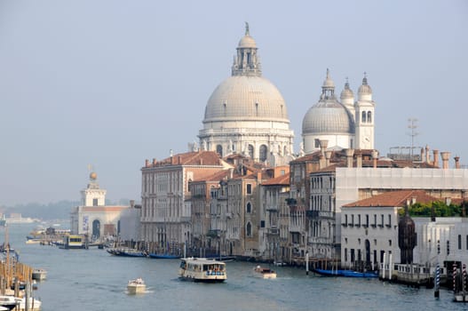Grand Canal and Santa Maria della Salute in Venice