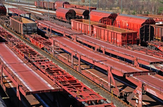 Marshalling yard
