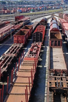 Marshalling yard