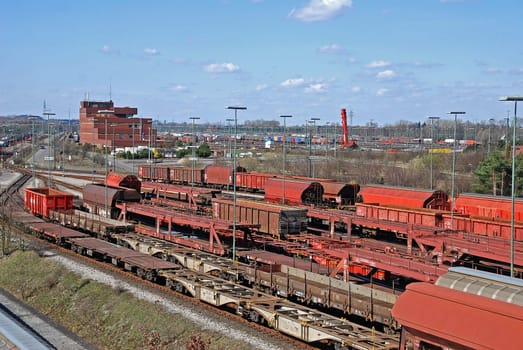 Marshalling yard