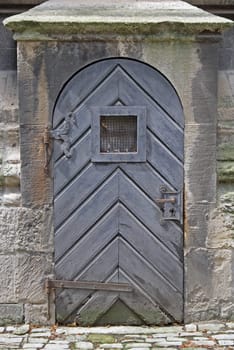 Old church door