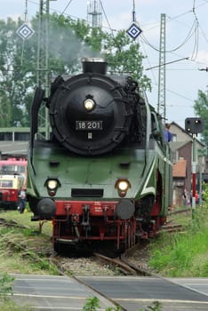 Steam locomotive 18201