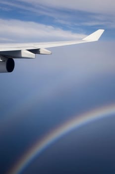 above the clouds