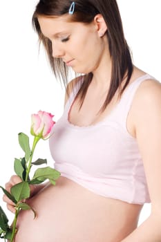 Pregnant girl