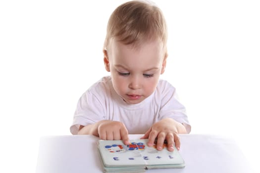 baby with book 2