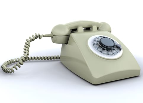 Retro styled telephone