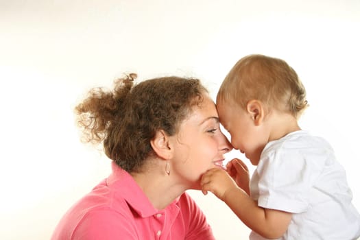 mother with baby