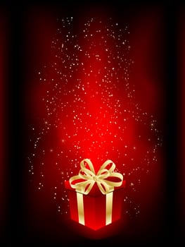 Christmas gift background