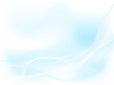 Abstract background of delicate blue colours