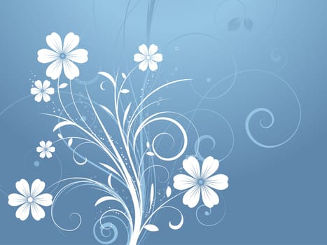 Decorative floral background