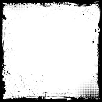 Detailed grunge border