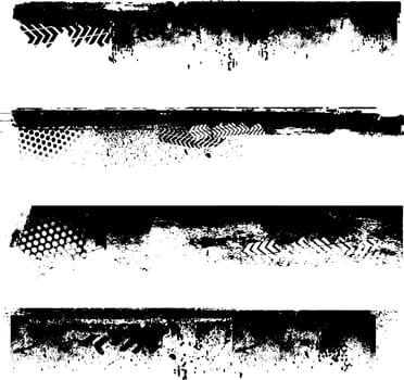 Various grunge elements - ideal for borders