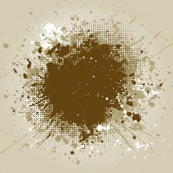 Grunge splat background
