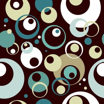 Seamless tile retro background