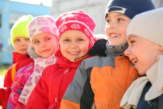team in kindergarten