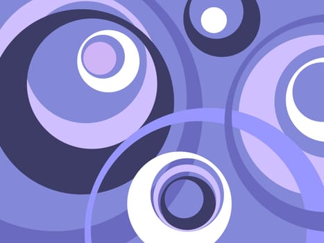 Retro styled abstract background