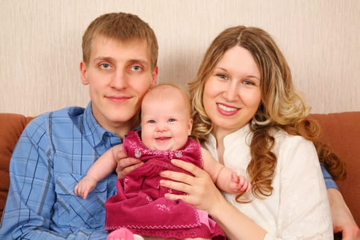 parents with baby