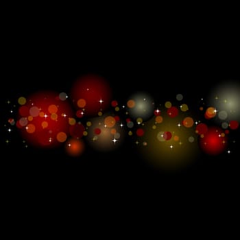 Abstract sparkly lights background