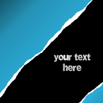 Abstract torn paper background