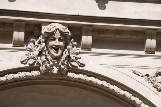 Woman's head