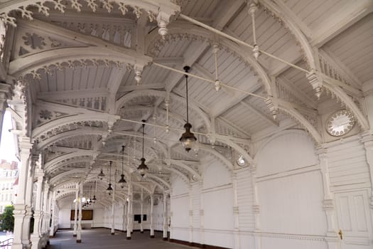 Wooden canopy